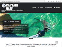 Tablet Screenshot of captain-nate.com